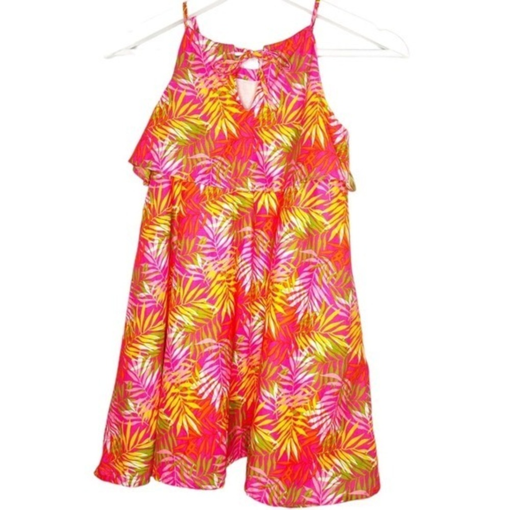 Tommy Bahama Summer Tropical Print Halter Dress‎ Size 7
